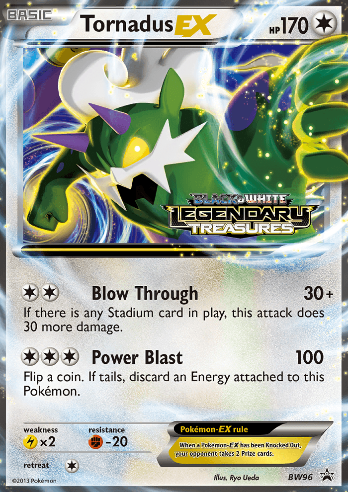 Tornadus Ex #096 Black & White (EN)