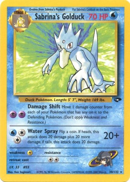 Sabrina's Golduck #030 Gym Challenge (EN)