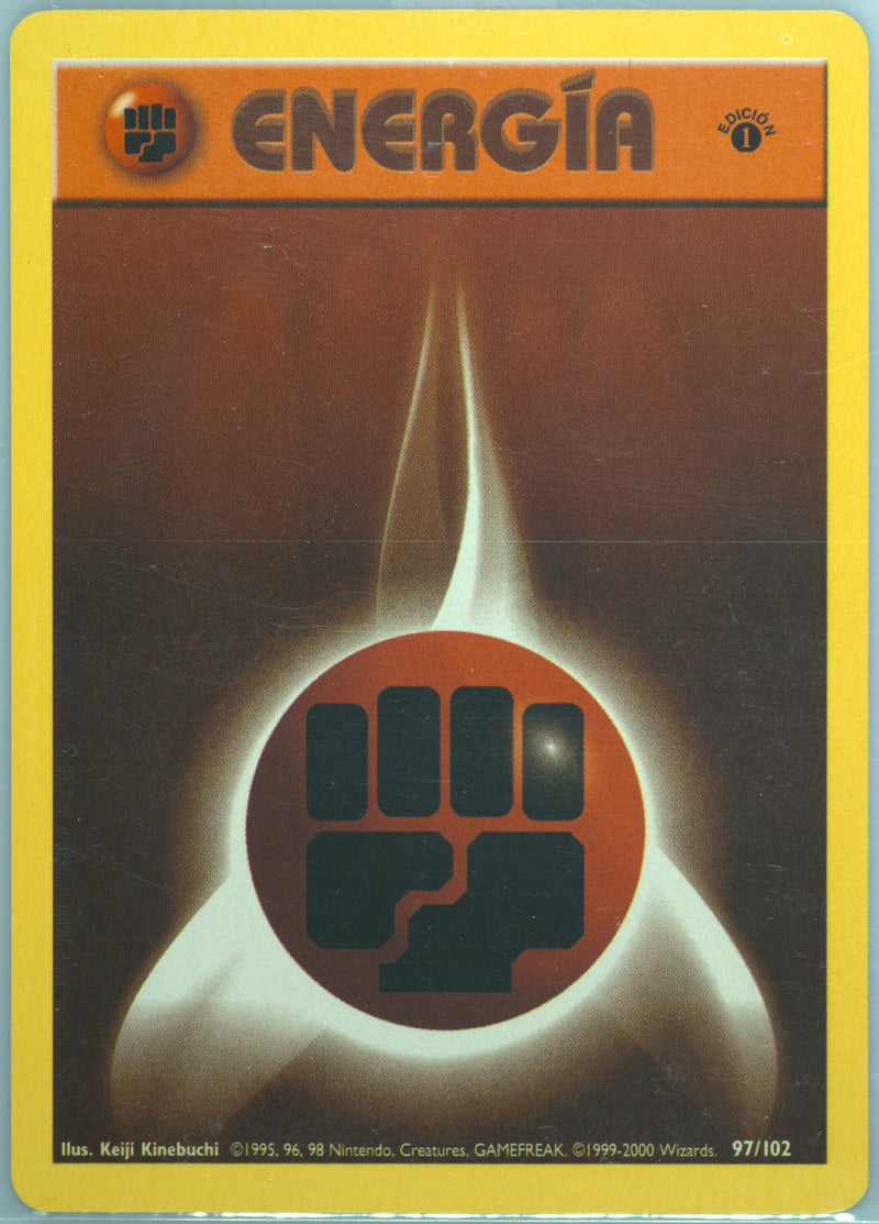 Fighting Energy #097 Base Set 1st Ed (ES)