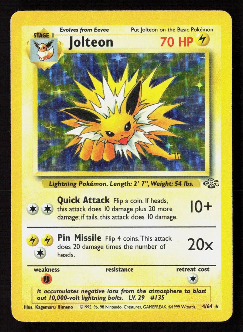 Jolteon #004 Jungle 1st Ed (ES)