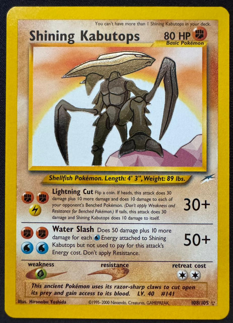 Shining Kabutops #108 Neo Destiny (EN)
