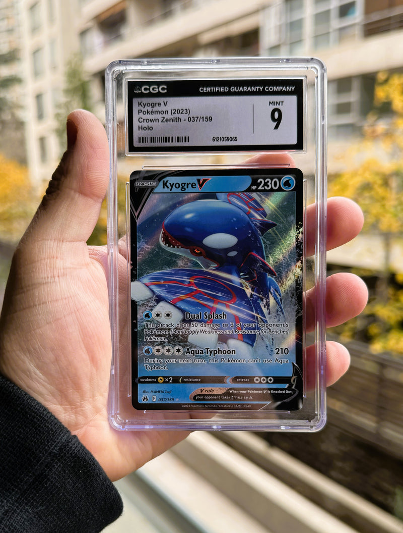 Kyogre V # 037 CGC 9