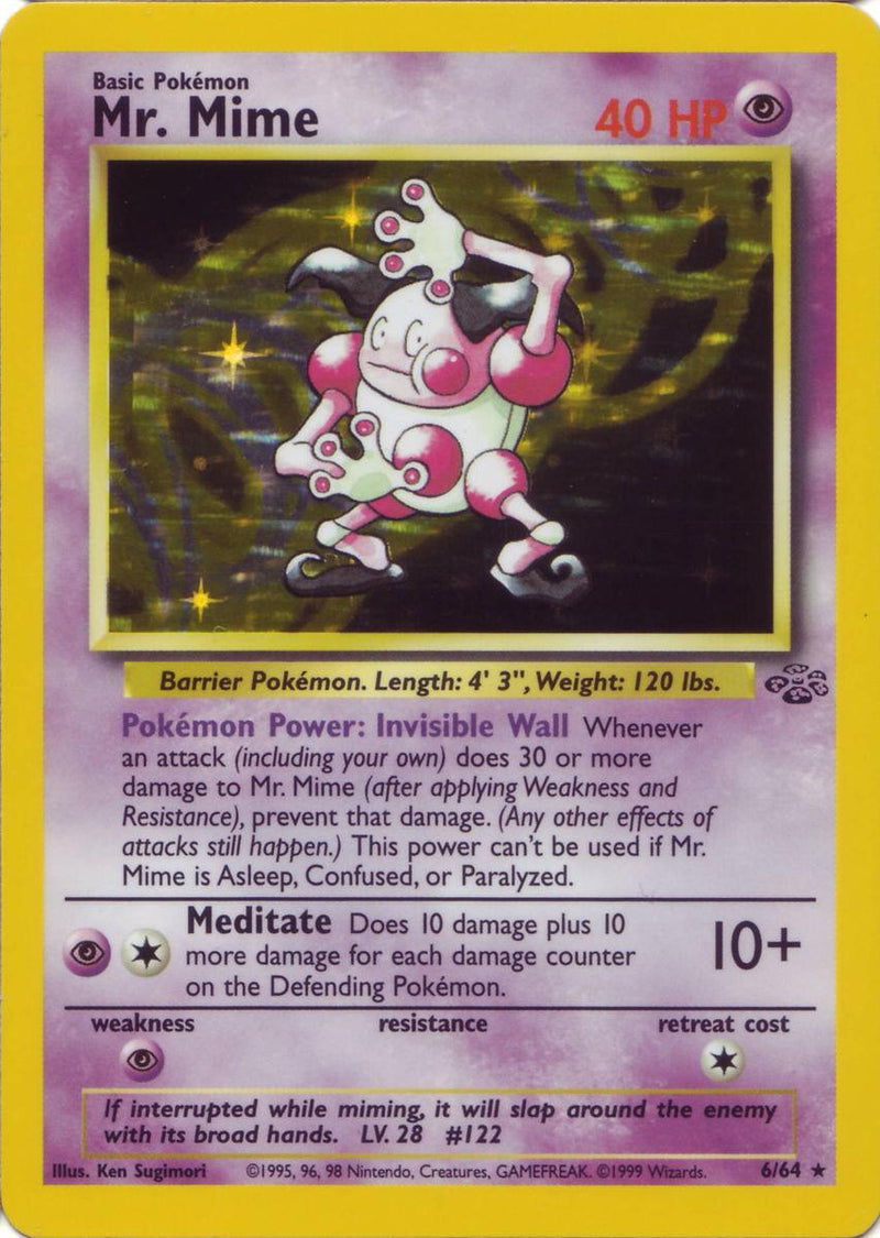 Mr. Mime  #006 Jungle (EN)