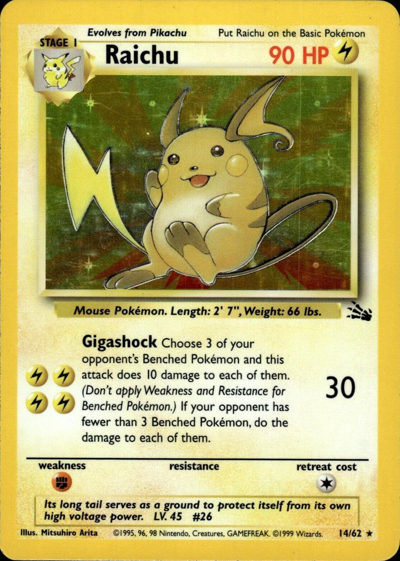 Raichu #014 Fossil