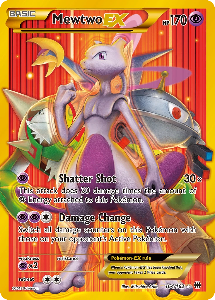 Mewtwo Ex #164 BREAKtrough (EN)