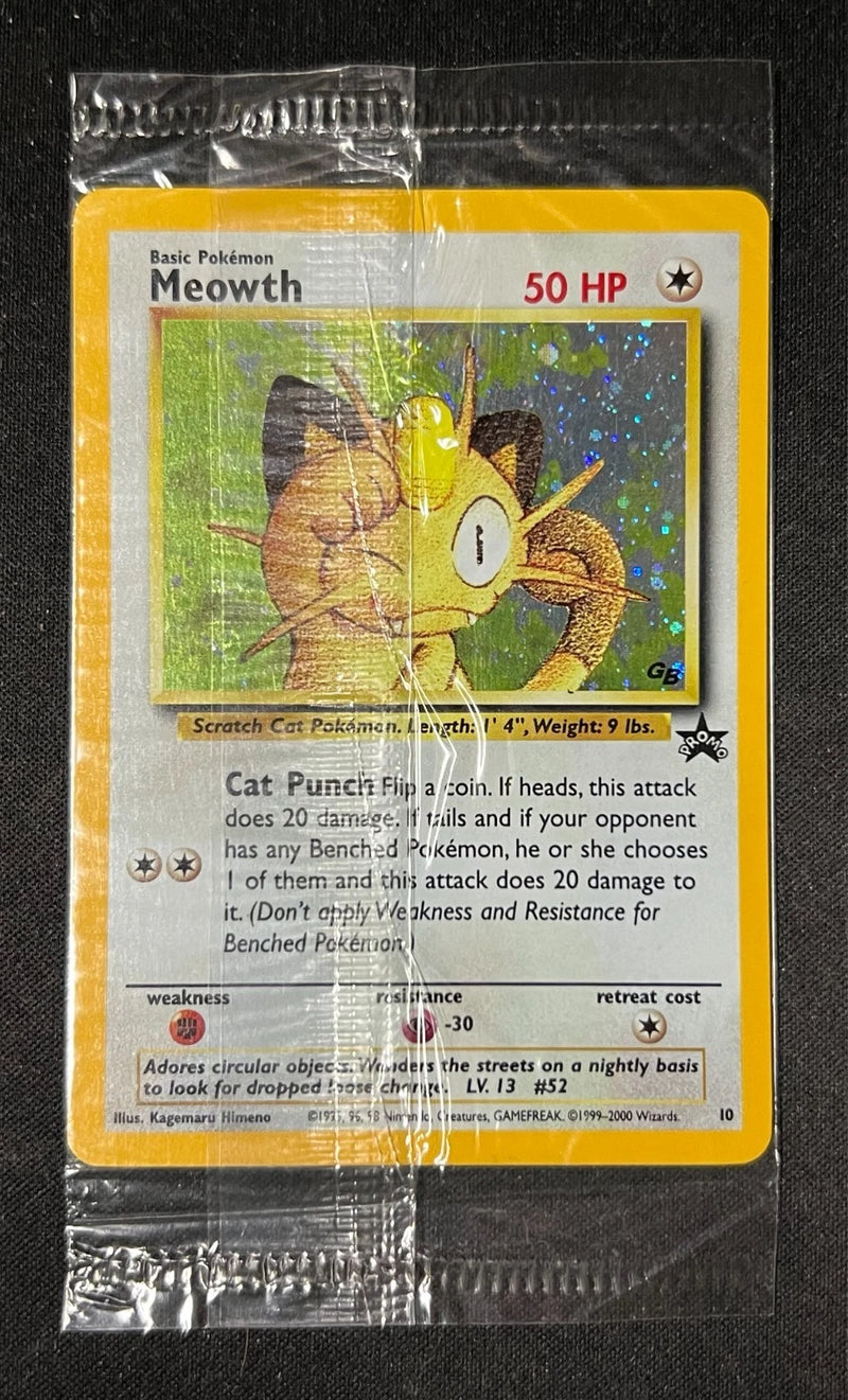 Meowth [Sellado] #010 Wizards Black Star Promos (EN)