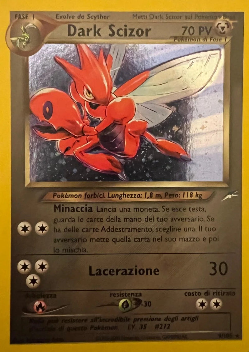 Dark Scizor #009 Neo Destiny (IT)
