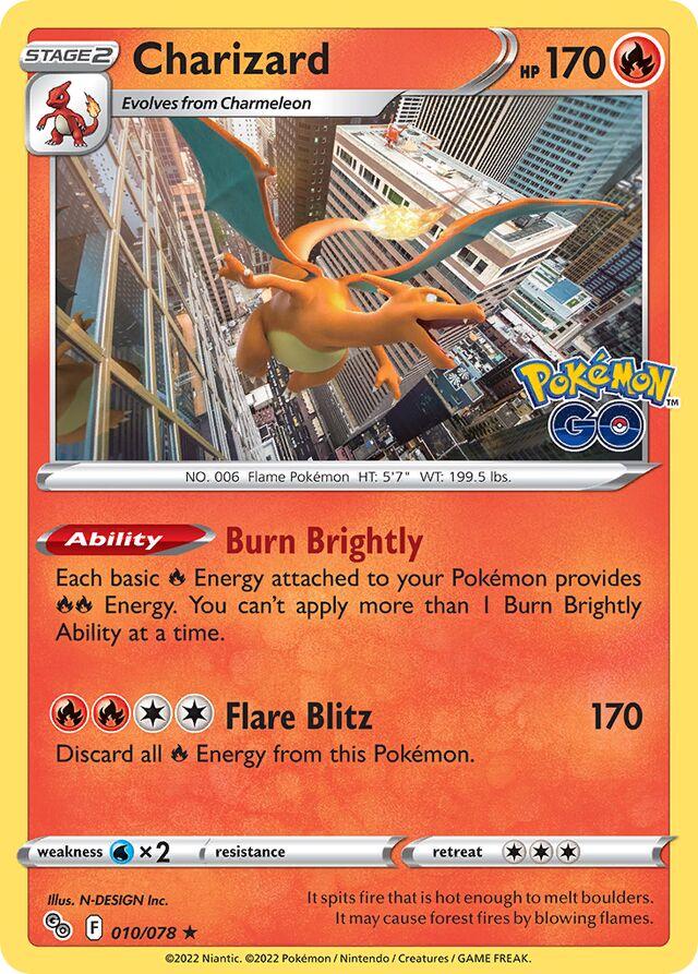 Charizard #010 Pokémon Go (EN)