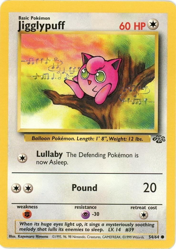Jigglypuff #054 Jungle (EN)